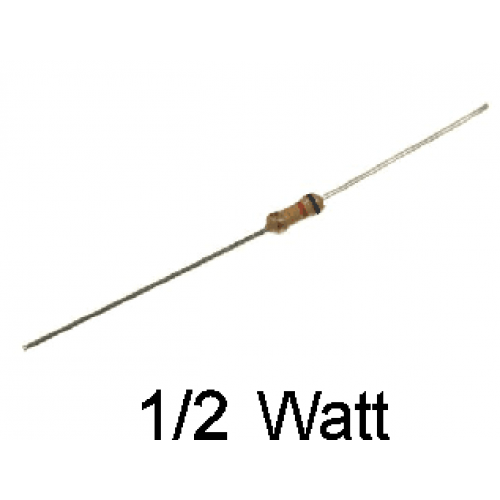 carbon film resistor 1/2 Watt (10 pack)