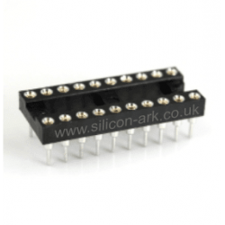 IC Socket 20 pin DIL narrow turned pin(W30520TTRC) - Winslow Adaptics