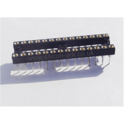 IC Socket 28 pin DIL  (narrow turned pin )