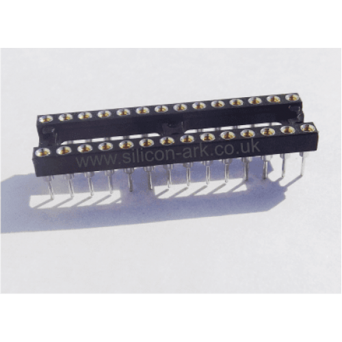 IC Socket 28 pin DIL  (narrow turned pin )