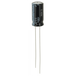 3.3uF 100V radial Electrolytic Capacitor - Trucap