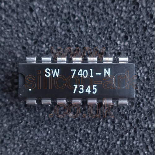 7401 (7401N) quad 2-input NAND gates - Stewart Warner