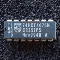 74HCT4075 (74HCT4075N)  Triple 3-Input OR gate - Philips Semiconductor