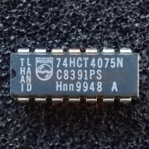74HCT4075 (74HCT4075N)  Triple 3-Input OR gate - Philips Semiconductor