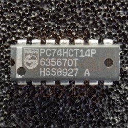 74HCT14 (PC74HCT14P) inverting Schmitt-trigger - Philips