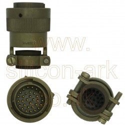 32-Way cable plug (KPT 06F18-32P) - ITT Cannon