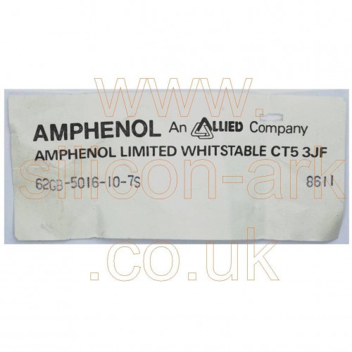 7-way receptacle (62GB-5016-10-7S) -  Amphenol