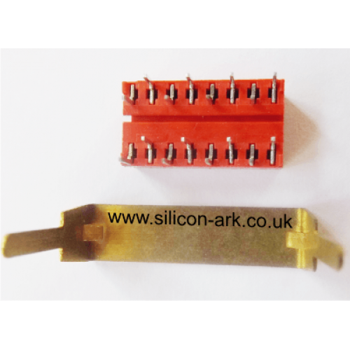 TDA staggered pin to 16 DIL converter socket