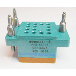 Relay Socket RSE116673  M12883/40-19 - Amphenol
