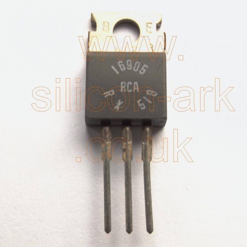 16905 silicon NPN transistor - RCA