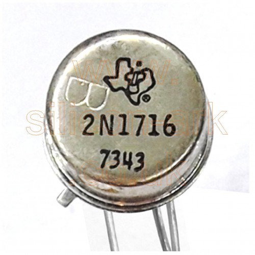2N1716 silicon NPN transistor - Texas Instruments