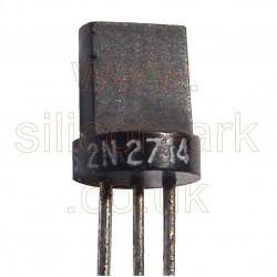 2N2714 silicon NPN transistor - SGS