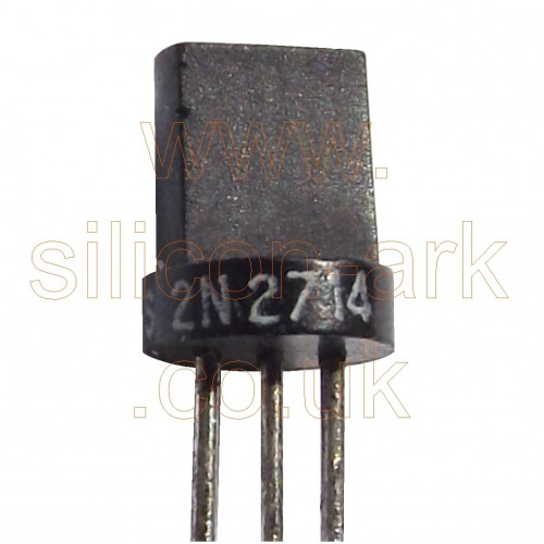2N2714 silicon NPN transistor - SGS