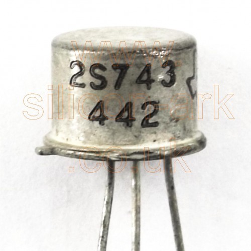 2S743 silicon NPN transistor - Texas Instruments