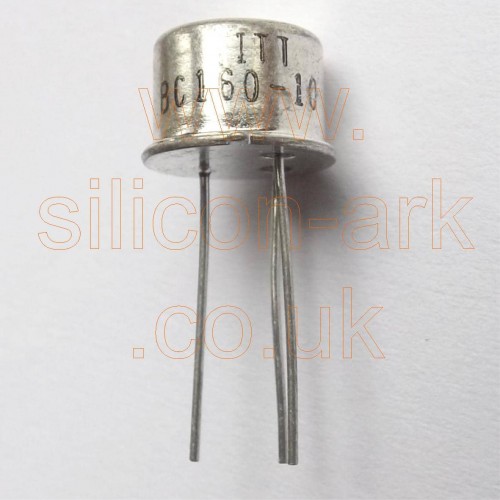 BC160-10 silicon PNP transistor - ITT