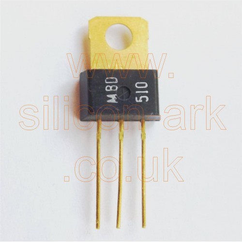 BD510 silicon PNP transistors - Motorola
