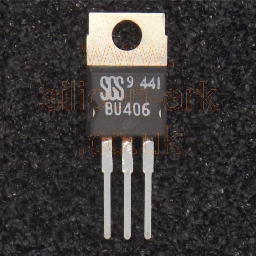 BU406 NPN transistor - SGS