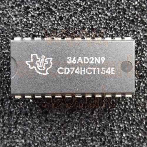 74HCT154 (CD74HCT154E) decoder/demultiplexer - Texas