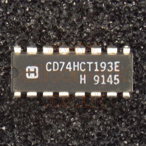 74HCT193 (CD74HCT193E) up/down counter - Harris