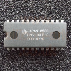 HM6116LP-3   16K (2048 x 8)  150nS CMOS SRAM - Hitachi