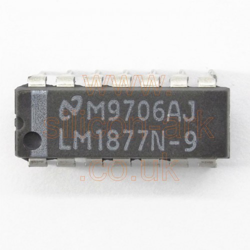 LM1877N-9 Dual audio power amplifier - National Semiconductor