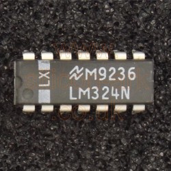 LM324 (LM324N) quad Op-Amp - National