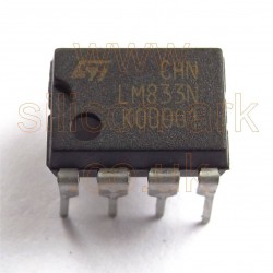LM833N dual Audio Op-Amp - STMicroelectronics