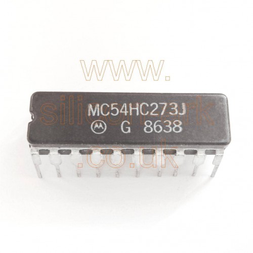 54HC273 (MC54HC273J)  octal D flip-flop with clear - Motorola