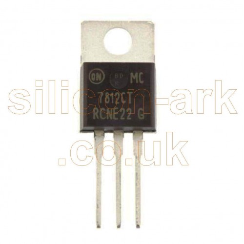 7812 (MC7812CT)  12V positive voltage regulator - ON-Semi