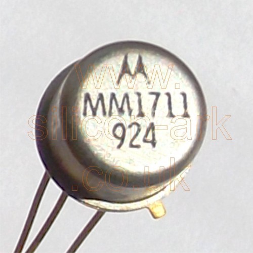 MM1711 silicon NPN transistor - Motorola