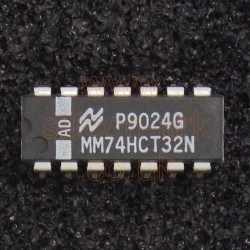 74HCT32  (MM74HCT32N) quad 2-input OR gate - National