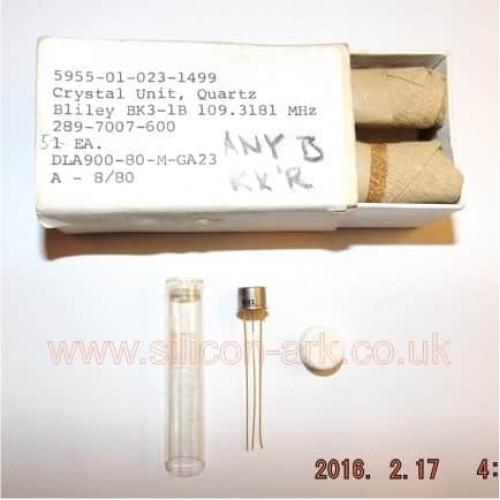 Crystal 109.3181 MHz (NSN 5955-01-023-1499) - Bliley 