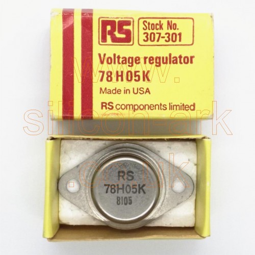 78H05K  +5V Voltage regulator (307-301) - RS Components