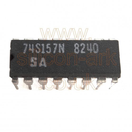 74S157 (74S157N) data selector- multiplexer - Signetics