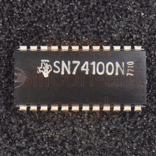 74100 (74100N)  8-Bit bistable latches - Texas