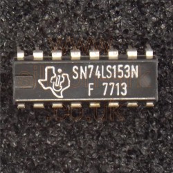74LS153 (SN74LS153N) data selectors - Texas