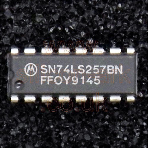 74LS257 (SN74LS257BN) data selectors - Motorola