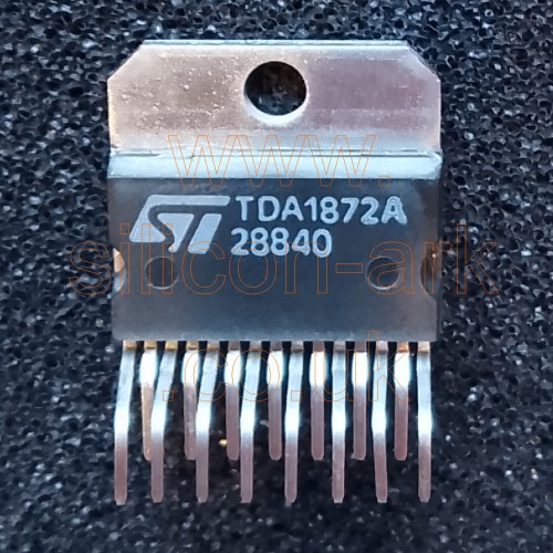 TDA1872A Vertical deflection circuit - STM