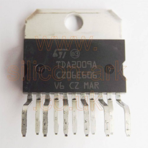 TDA2009A  10+10W stereo amplifier - STM