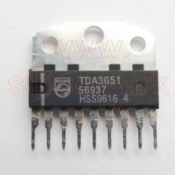 TDA3651  vertical deflection circuit - Philips