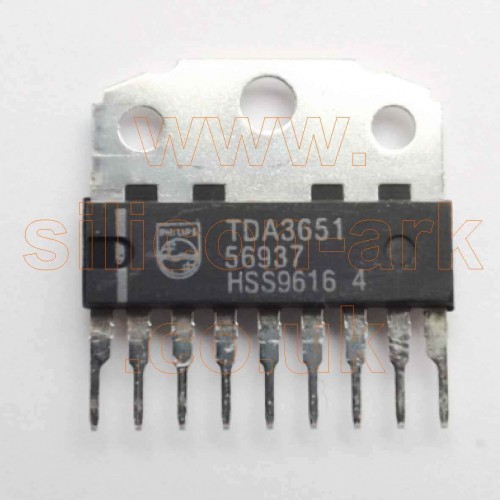 TDA3651  vertical deflection circuit - Philips