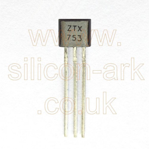ZTX753 silicon PNP medium power transistor - Zetex