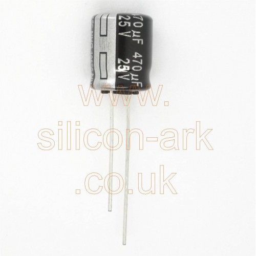 470uF 25v NHG electrolytic - Panasonic