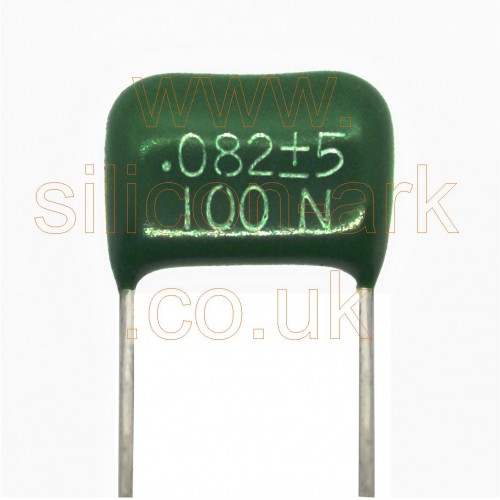 82nF 100V mylar capacitor