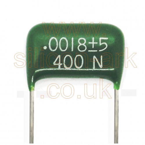 1.8nF 400V mylar capacitor