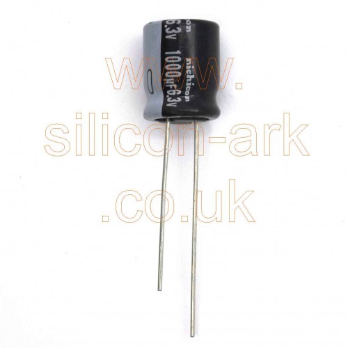 1000uF 6.3V radial electrolytic (UHD0J102MHD) - Nichicon