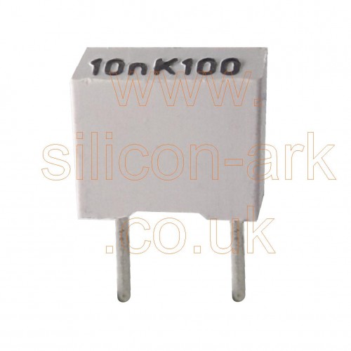 10nF (0.01uF) 100V Polyester capacitor - Kemet