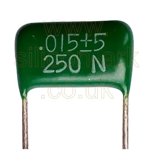 15nF 250V mylar capacitor