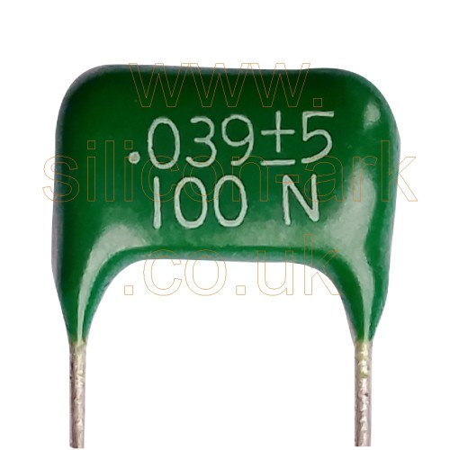 39nF 100V mylar capacitor