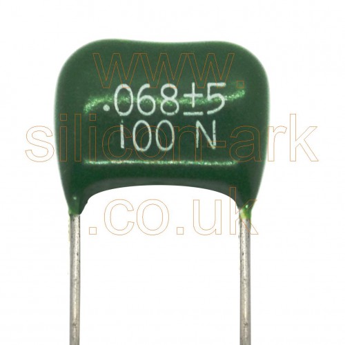68nF 100V mylar capacitor